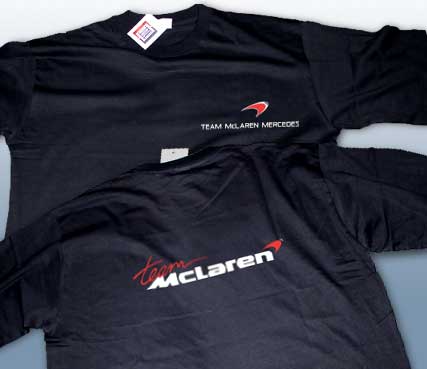 Футболка Team McLaren 2006 Черная (скидка)